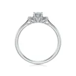 Pierścionek białe złoto z diamentami AJPZ_091